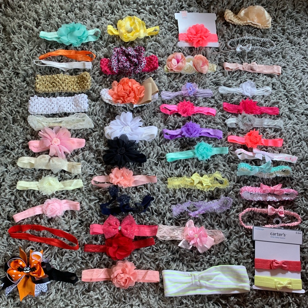 Head wraps and bows